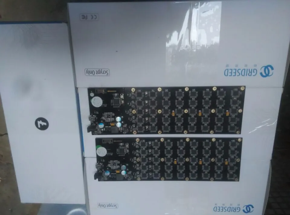 Используется miner 5,2-6 M Gridseed blade два pcbs набор включает кабели, только нужно 100-120 Вт лучше, чем zeus alavon antminer ASIC miner