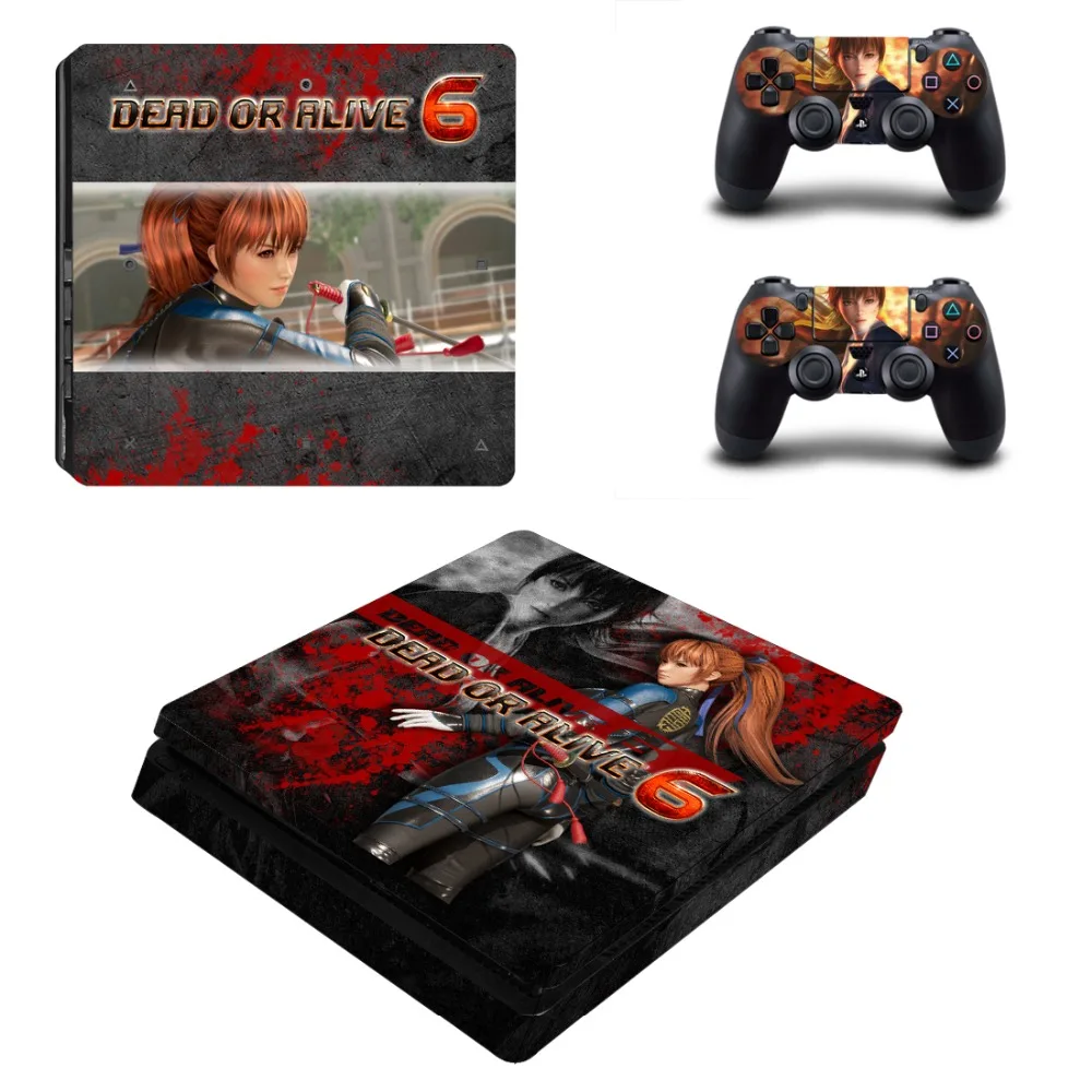 日本黒社会 6 PS4 тонкая кожа Стикеры для Игровые приставки 4 консоли и 2 контроллеры