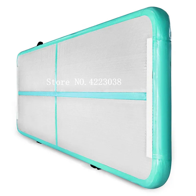 Free Shipping Pump 2m Mintgreen Inflatable Air Track Gymnastics Tumbling Mat Gym AirTrack For Sale | Игрушки и хобби