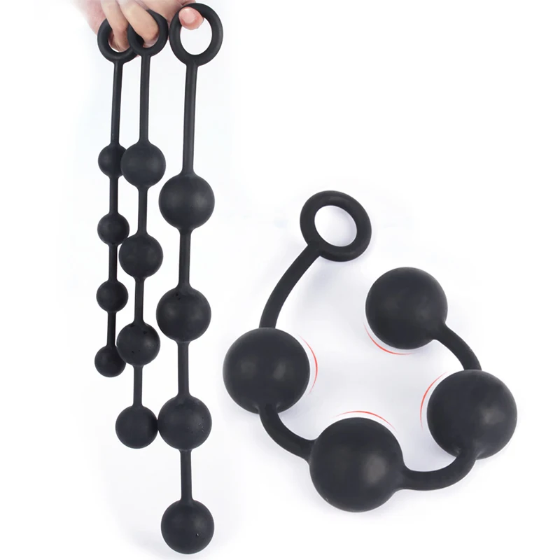 Супер большие анальные шарики фаллоимитатор вибратор для женщин Вагина массажер