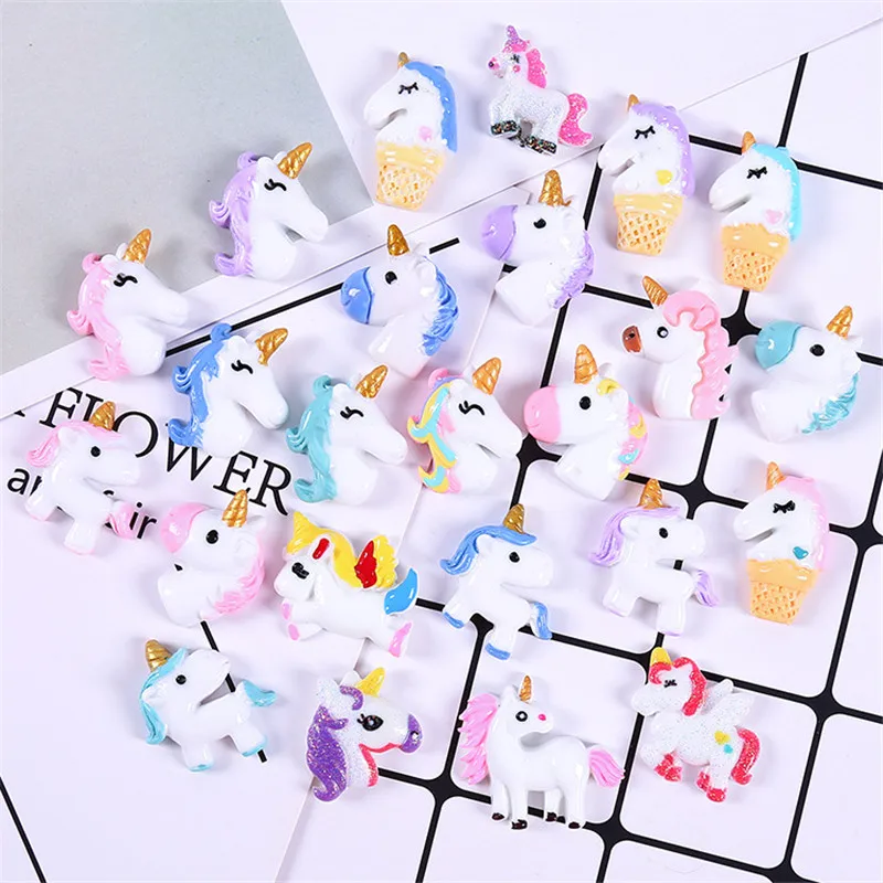 Игрушка красочные Unicornio кремовые шармы для набор лизунов клейкие аксессуары Diy