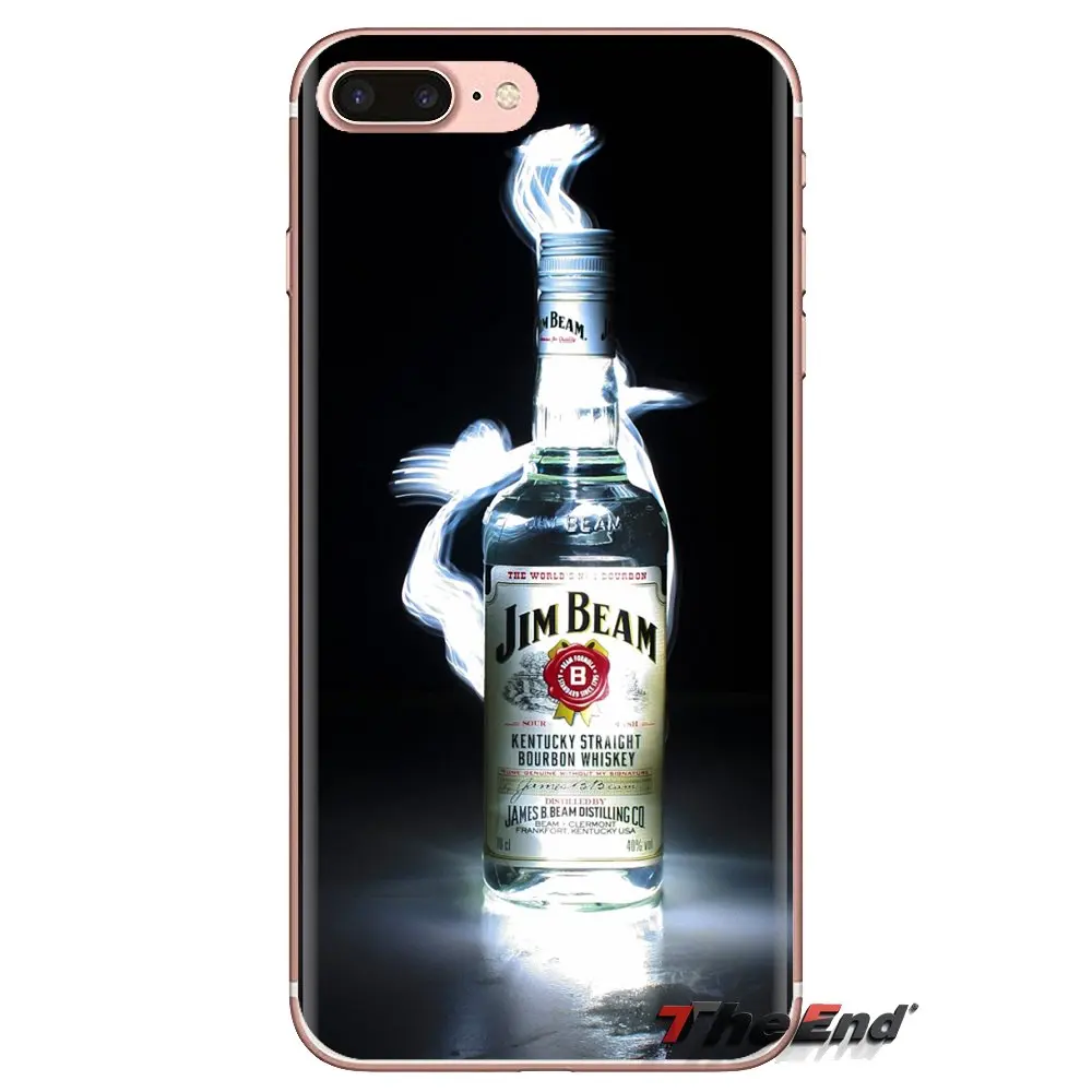Jim Beam винное искусство для iPod Touch Apple iPhone 4 4S 5 5S SE 5C 6 6S 7 8 X XR XS Plus MAX прозрачные мягкие