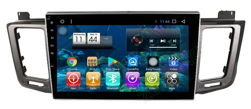 10,2 дюймов 2.5D Octa 8 Core 2G+ 32G Автомобильный dvd-плеер на основе Android для Toyota RAV4 для Toyota Previa RAV 4 RAV-4 2012- Авто gps навигации радио BT