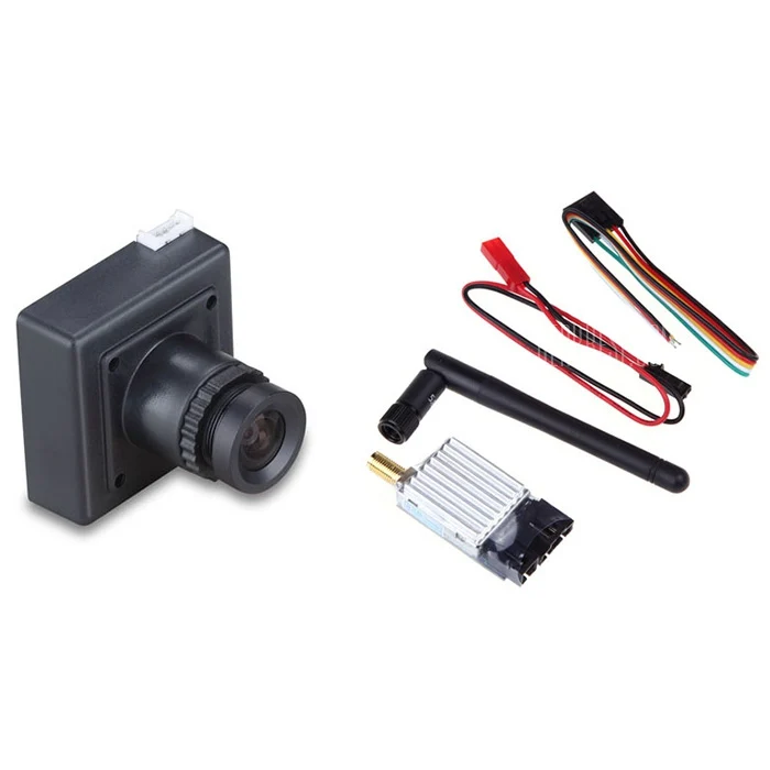 Беспроводной мини передатчик FPV 5 8G 8CH 200mW TS351 + CCD 700TVL комплект беспроводной камеры