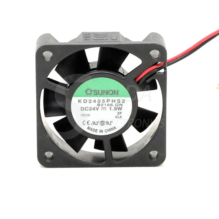 Кулер SUNON KD2405PHS2 DC24V 1 9 Вт 2 провода 52x52x15 мм серверный инвертор осевой промышленный