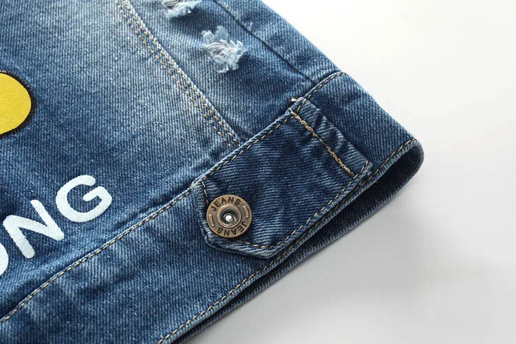 Лидер продаж! Детский ковбойский джинсовый жилет Sanicebeen без рукавов Модная