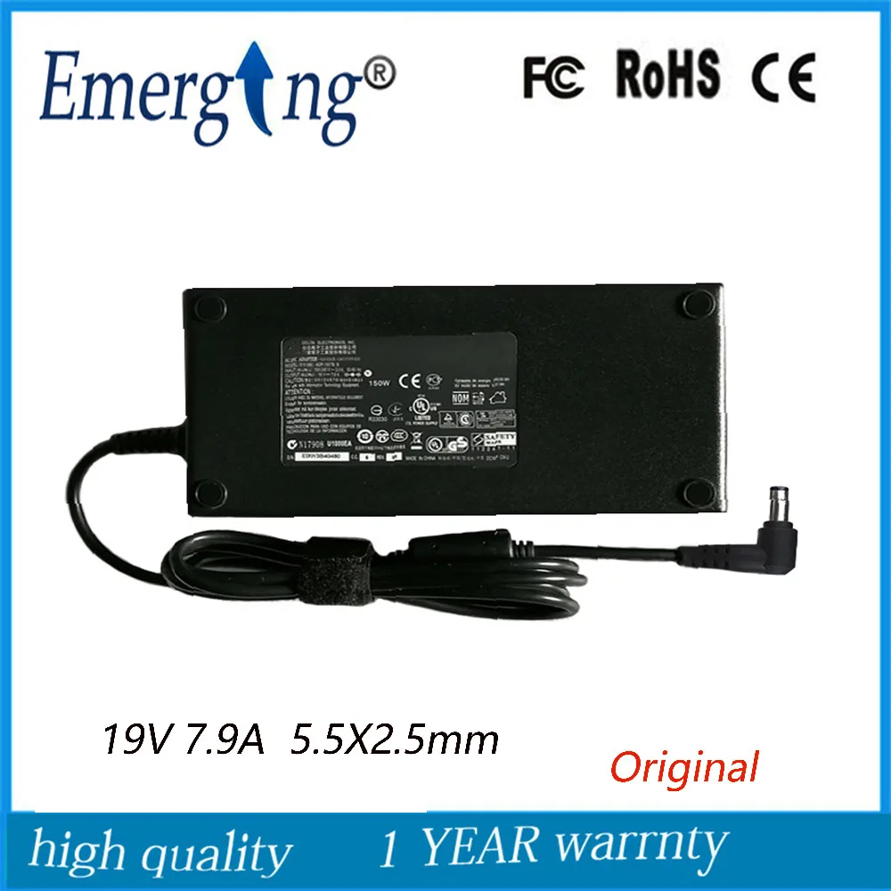 

19V 7.9A 150W 5.5X2.5mm New Original laptop AC Adapter For ASUS G53S G53SW G53SX G71G G53JW G73JW G74S G74SX VX7