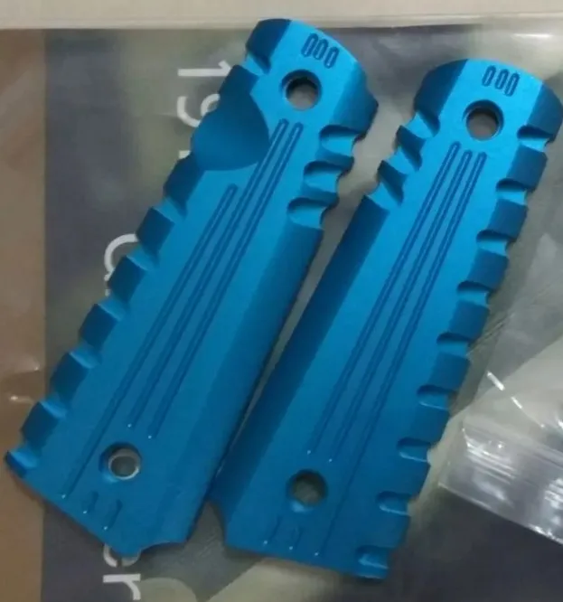 Горячая CNC алюминиевый эргономичный 1911 полный размер MEU Grip Cover IPSC спортивные ручки для охотничий пистолет 1911 серии