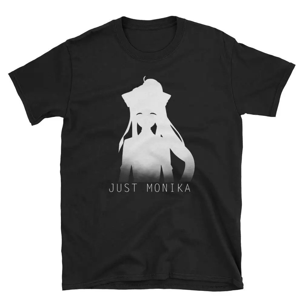 2018 просто Monika Doki литература клуб футуристический футболка Забавный с надписью