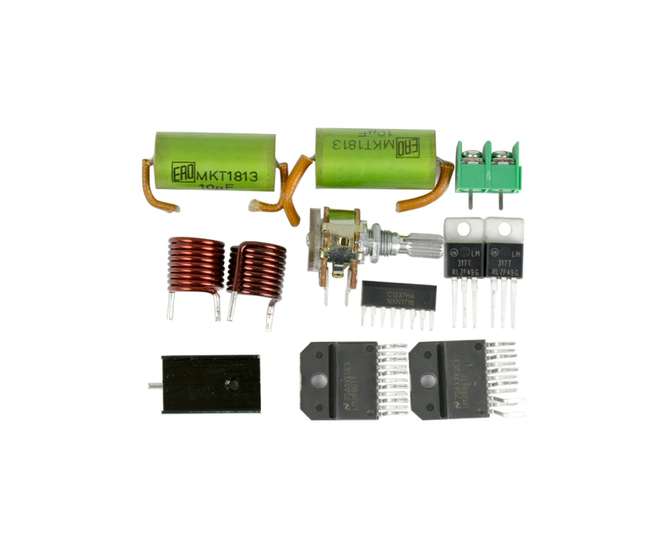 AIYIMA LM3886 усилитель мощности аудио Плата 2,0 каналов Топ компонент коллектор Плата усилителя DIY наборы 68Wx2