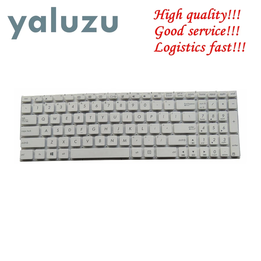 Клавиатура для ноутбука ASUS X553 X553M X553MA K553M K553MA F553M F553MA черная/белая | Компьютеры и