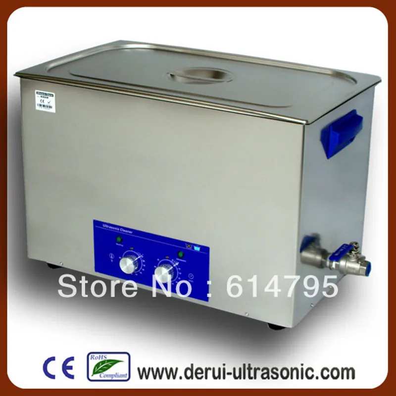 Derui ультразвуковой очиститель с таймером и нагрева DR-MH280 28L | Бытовая техника
