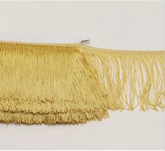 10 ярдов/лот занавеска для окна Золотая африканская кисточка швейная лента