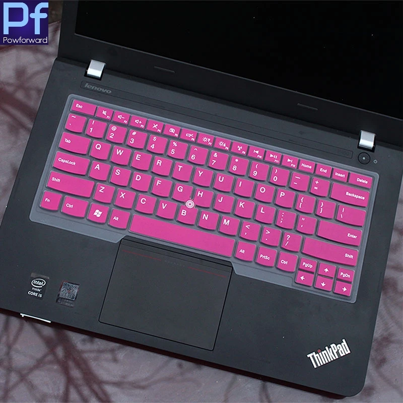 Защитная крышка для клавиатуры ноутбука lenovo Thinkpad L390 L380 T480 T480S T470 T470S Yoga 2Rd/3Rd / Thinkpad X1 Carbon - Цвет: rose