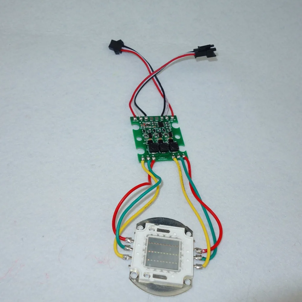 30 Вт WS2811 управляемый светодиодный пиксельный модуль высокой мощности Вход