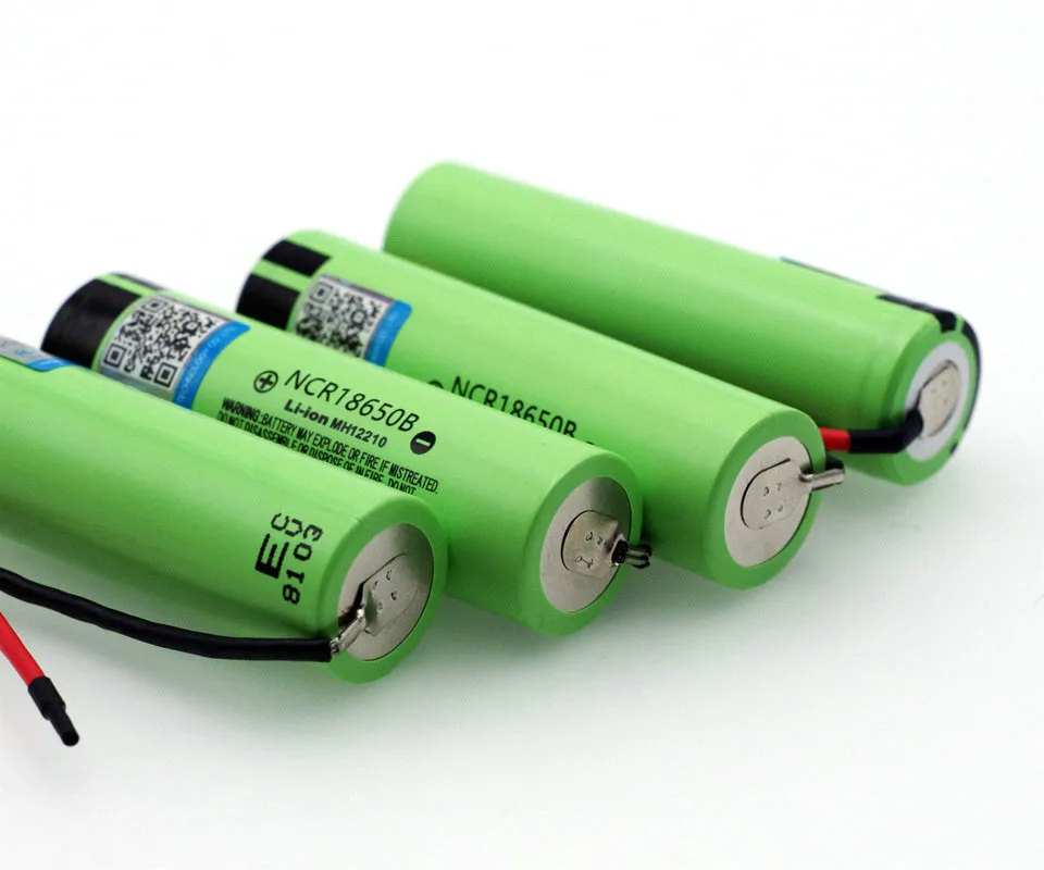 

VariCore New Original NCR18650B 3.7v 3400mAh 18650 Li-ion Rechargeable Battery Welding Silica gel Cable DIY