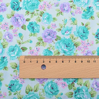 B 1 piece 50x160cm Печатная саржевая хлопковая ткань для лоскутного шитья DIY/ткань для детей/простыня, подушка, подушка, материал для штор - Цвет: B 1 piece 50x160cm