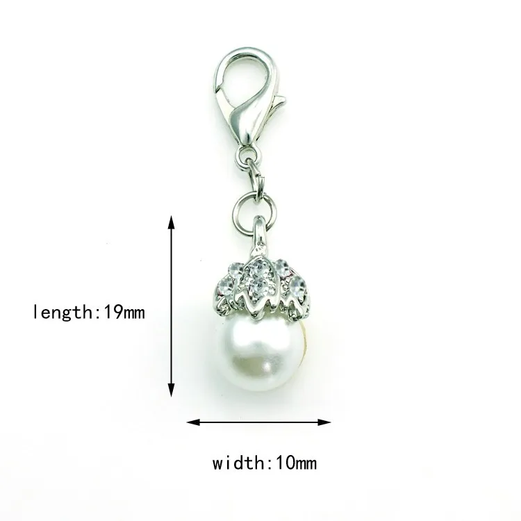 Модные подвески JINGLANG с застежкой лобстером белым жемчугом сделай сам аксессуары