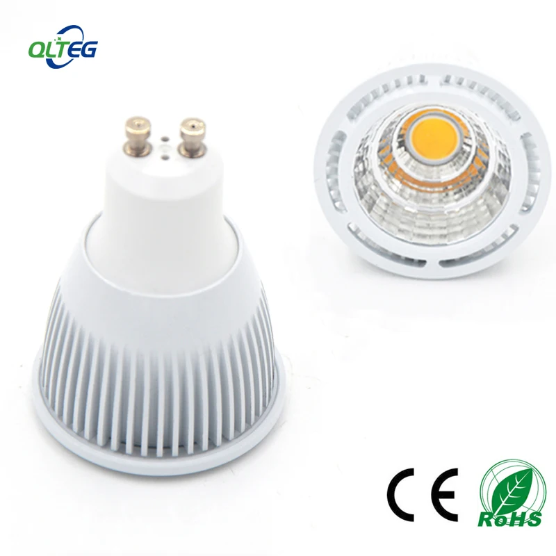 

Super Bright GU10 Bulb Light Dimmable Led Ceiling light Warm White AC85-265V 3W 5W 7W GU10 COB LED lamp light GU10 led Spotlight