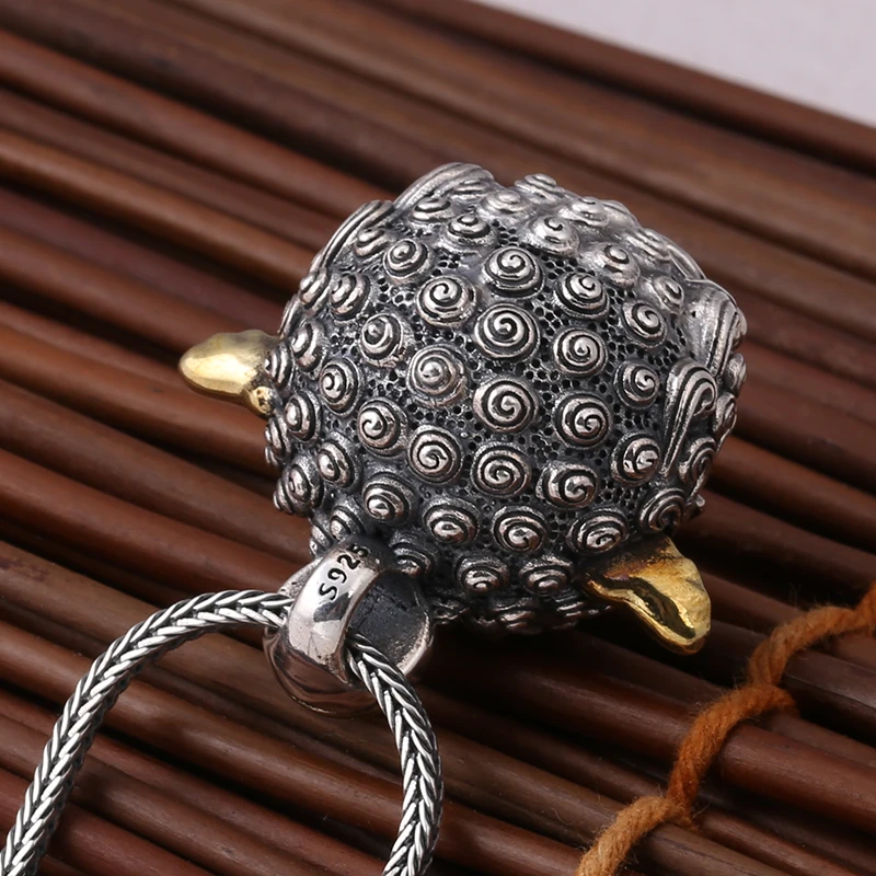 EDC 925 серебро с латунными бусинами для ножа кулон уличный Паракорд DIY украшения 925 серебро с латунным снаряжение для кемпинга EDC инструменты