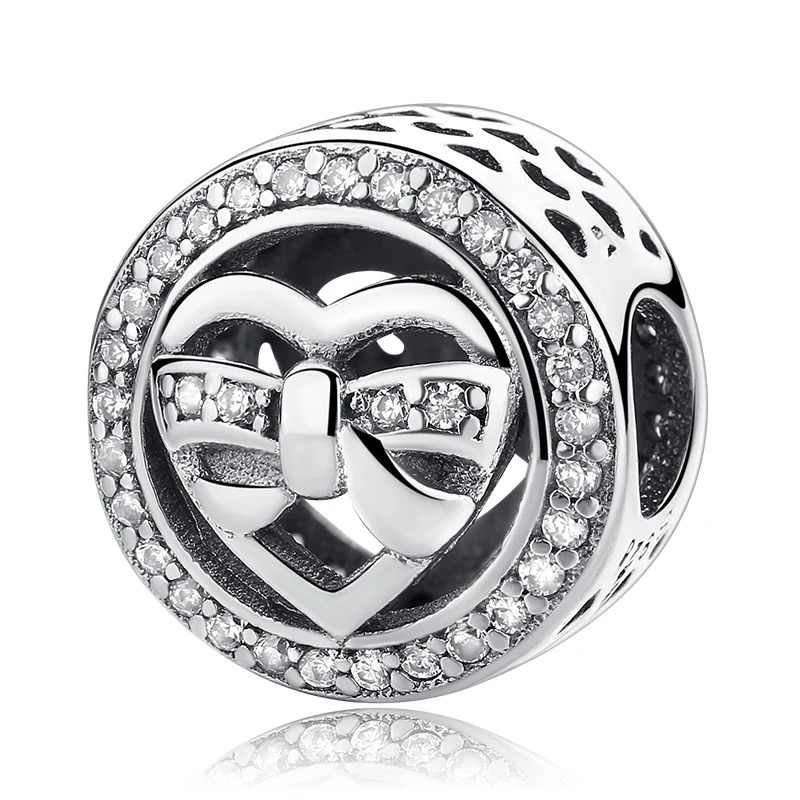 Сделай сам, ювелирное изделие для женщин, Pulsera Fit Pandora, очаровательные бусины, Стерлинговое Серебро, 925, Regalos Bisuteria Kralen Voor Sieraden - Цвет: W476