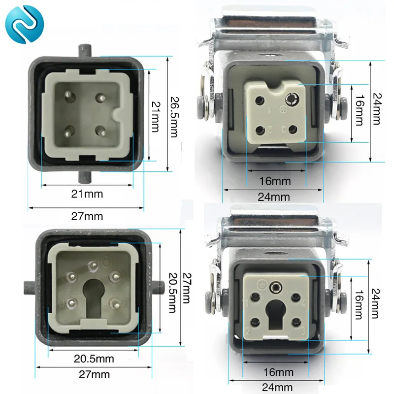 Сверхмощный разъем 4 ядра (3 + 1)5 ядер (4 1)6 (5 1)8 (7 1) 5gas plug 250V кабель