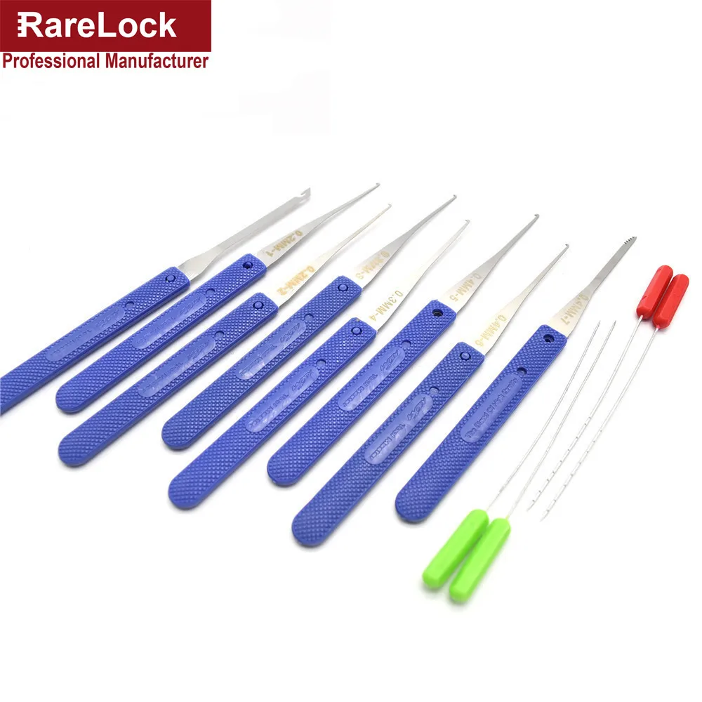 Rarelock слесарный замок, набор инструментов, прозрачный видимый выбор, вырезанный замок для удаления ключа, крючок для начинающих aa