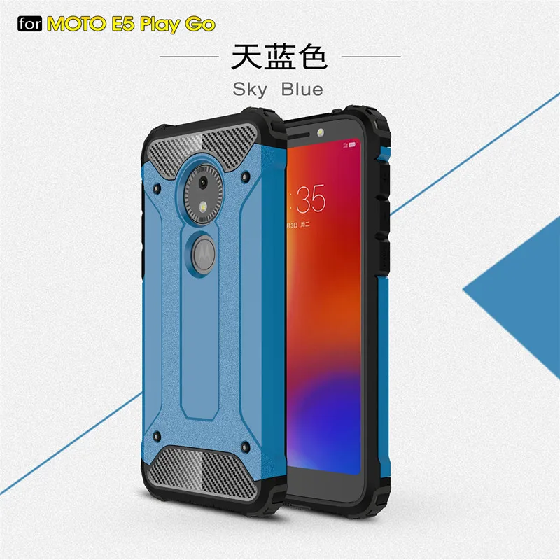 Чехол для Motorola Moto E5 Play Go противоударный прочный защитный чехол E5Play силиконовый