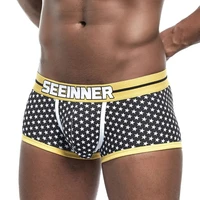 19 styles seeinner underwears boxer shorts men fashion sexy gay penis pouch mens boxer trunks male panties calzoncillos hombre
