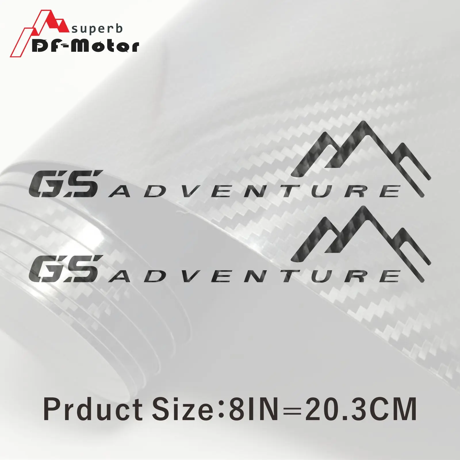 Для BMW GS Adventure F800 R 1200 наклейка на мотоцикл автомобиль из углеродного волокна