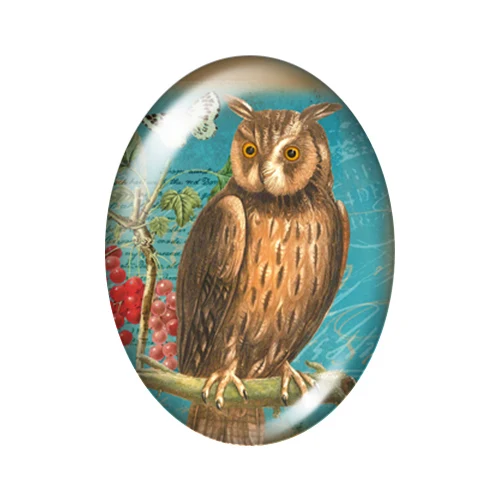 Красивая винтажная Сова Птицы надеюсь 10 шт. 13x1 8 мм/18x2 5 мм/30x40 мм Смешанные