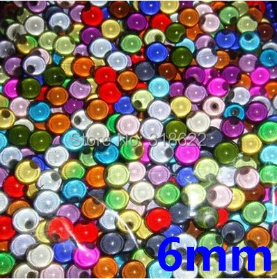 

Wholesale! Multicolor 6mm Acrylic Miracle Beads,DIY Jewelry Accessories,Dream Gumball Bead DIY Jewelry Findings Free Shipping