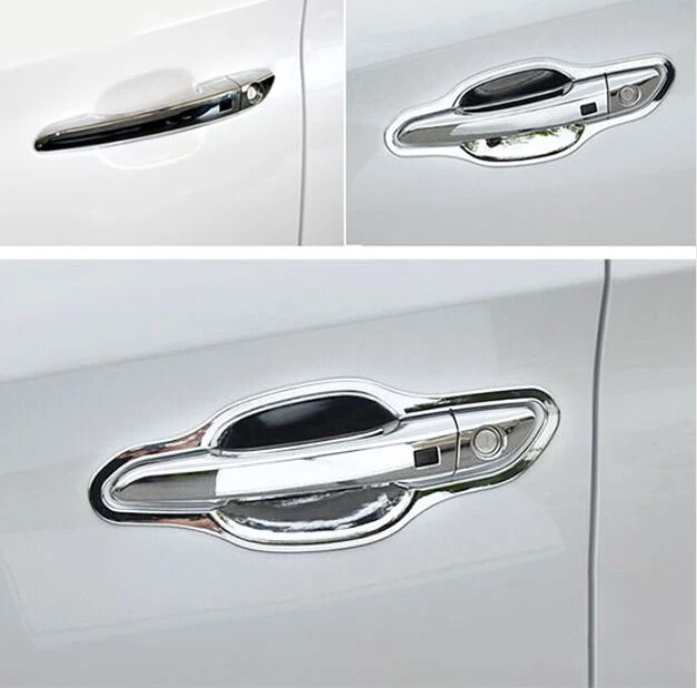 Аксессуары подходящие для HYUNDAI TUCSON TL 2015 2016 хромированная крышка дверных ручек