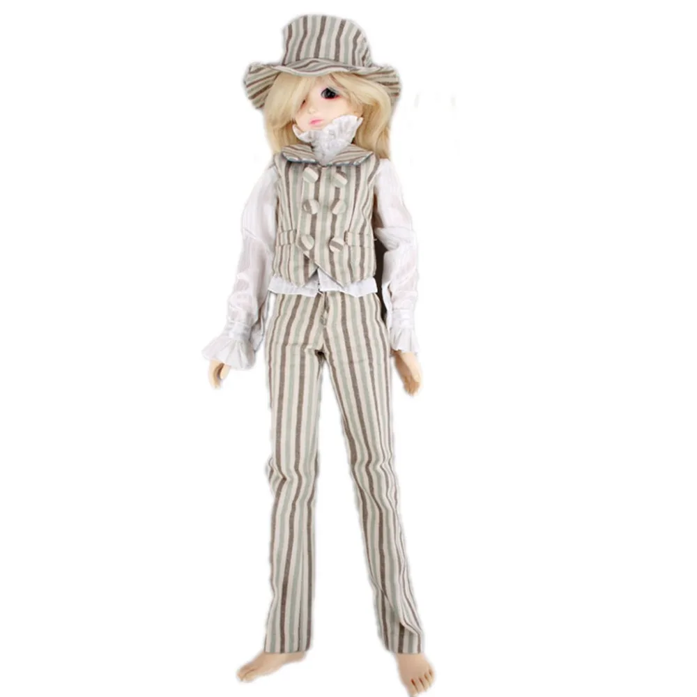 

[wamami] 530# Brown Stripe Suit 1/4 MSD DZ DOD AOD BJD Dollfie