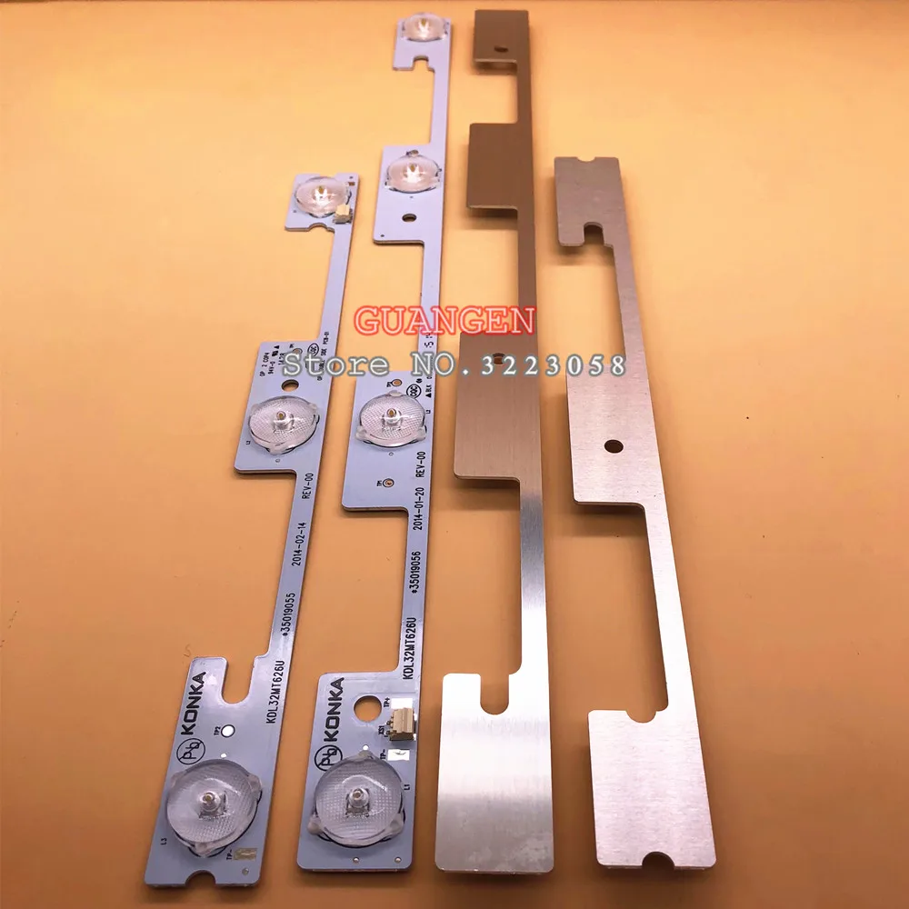 32-дюймовая полоса подсветки 1 комплект = 4 шт. (2 * 4LED + 2 3LED) 1LED 6В KDL32MT626U 35019056 35019055 |