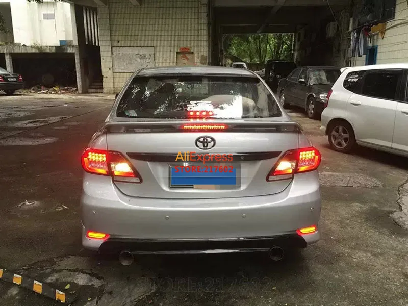 Для Toyota Corolla светодиодный задсветильник 2011-2013 Красный | Автомобили и мотоциклы