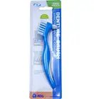 Зубная щетка для зубных протезов, твердаямягкая двойная щетина для накладных зубов, превосходное полное очищение