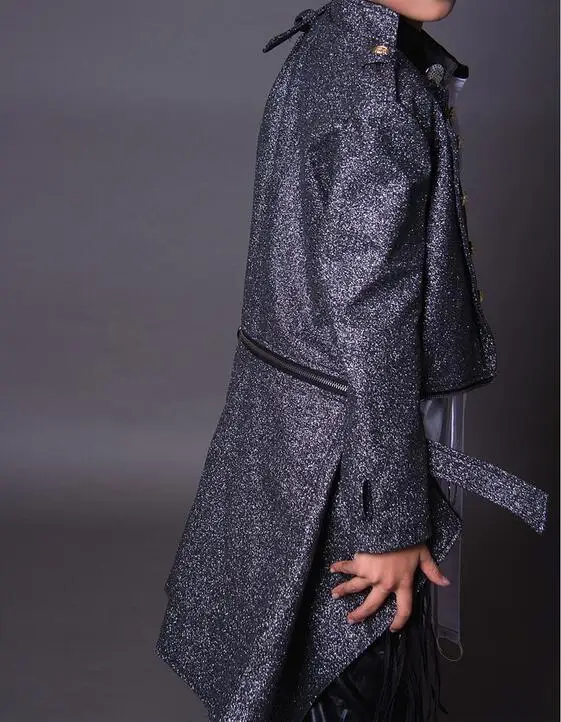 S-4XL Горячая новинка мужской моды подиум показывает платье костюмы для уличных