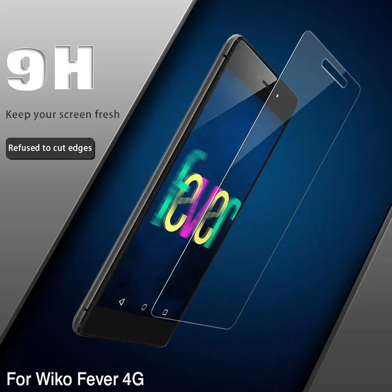 JRZ для Wiko Fever 4G телефон Защитная стеклянная пленка экрана ультратонкая 5 2 дюймов
