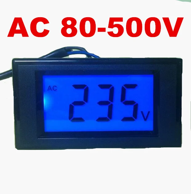 Цифровой ЖК дисплей схема Вольт Панель вольтметр монитор тестер напряжения