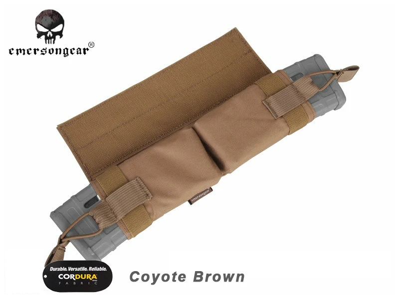 Сумка для магазина Emersongear Side Pull сумка Боевая Molle M4 EM9044|magazine pouch m4|pouch m4molle tactical mag |