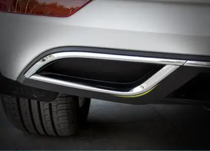 Автомобиль укладки автомобильные аксессуары сзади выхлопная труба планки для