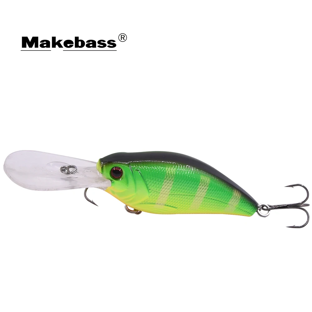 Makebass 2.95in0.79oz Sea Fishing Lures Diving Crankbait Artificial Pesca Floating Hard Bait Wobblers Minnow Lure Fishing Tackle