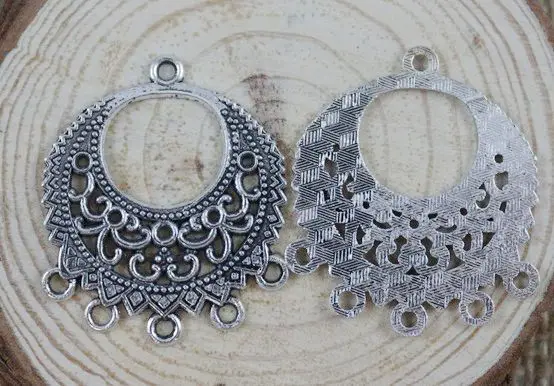 Винтажная Серебряная Фотография с 5 отверстиями искусственная кожа аксессуары