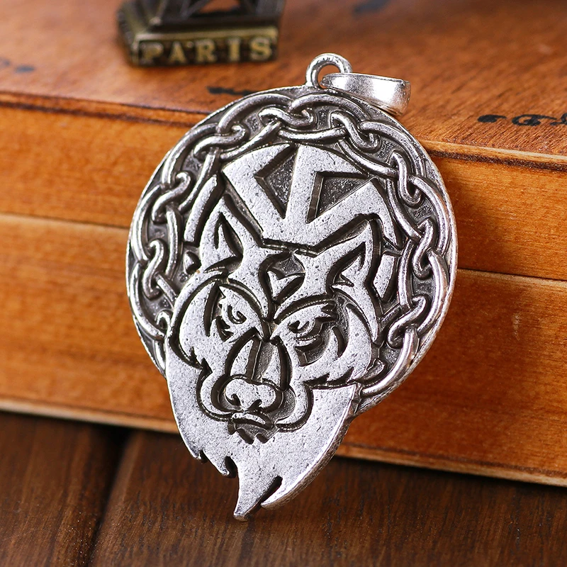 1 шт. славянская подвеска волка Тотем Коловрат очаровательные винтажные амулеты