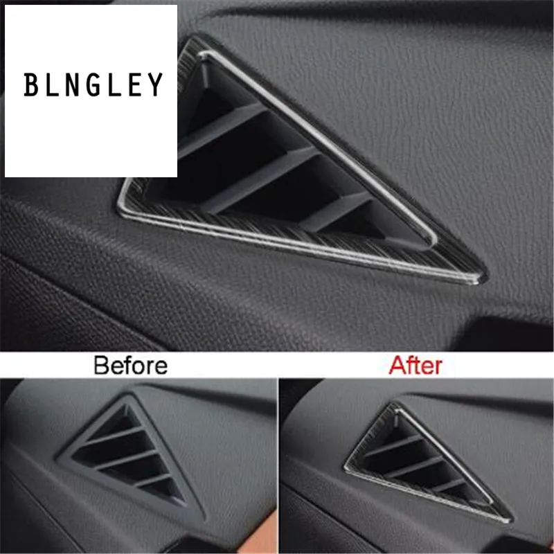 Новое поступление 2 шт./лот нержавеющая сталь панель на выходе автомобильные