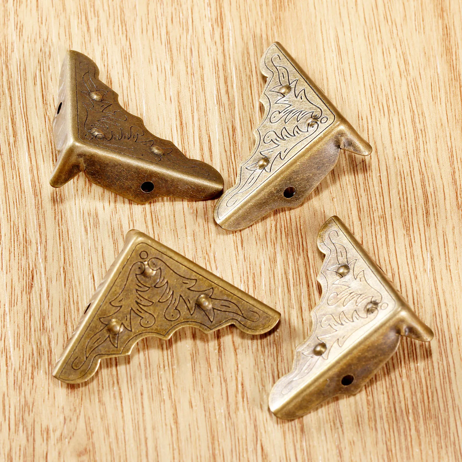 4 шт. антикварные подвески из психического декоративный протектор для углов