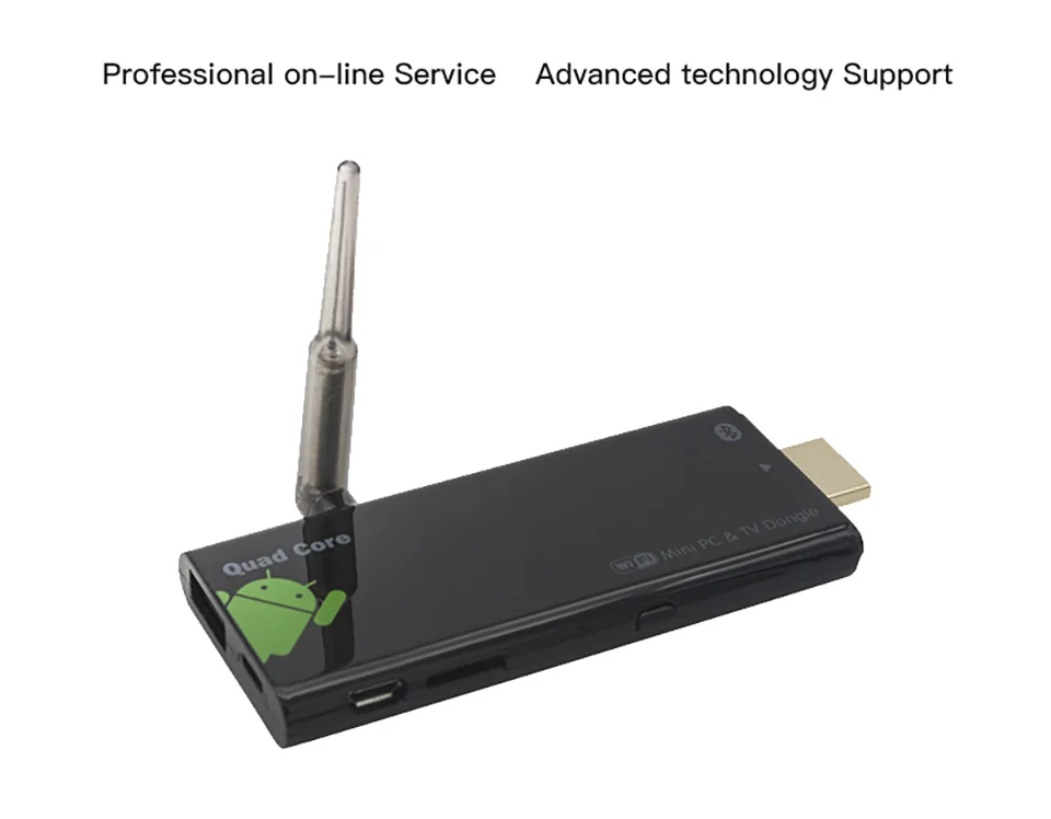 CS919 Мини ПК Android 7,0 ТВ приставка RK3229 32 бита четырехъядерный Wifi дисплей ключ приемник ТВ-палка Bluetooth 4,0 4K HD Смарт-медиа