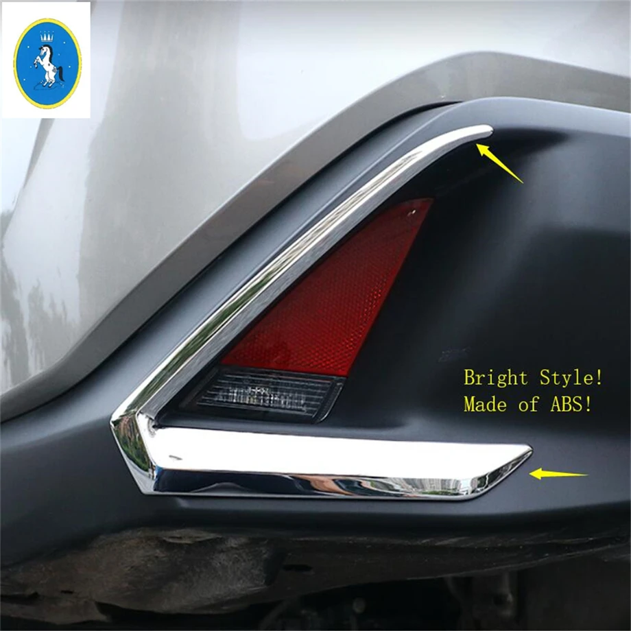 Yimaautotrims задние противотуманные фары лампа ВЕКО для бровей полосы Накладка ABS