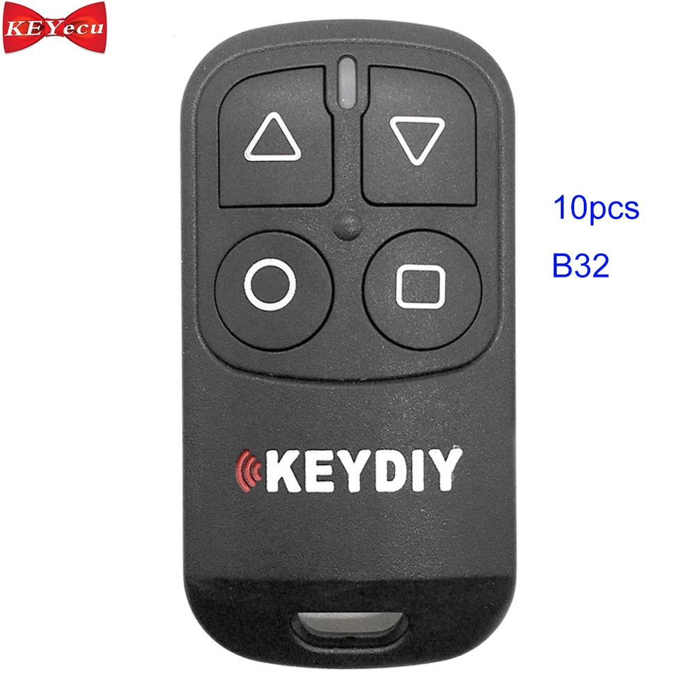 KEYECU 10 шт. KEYDIY B32 пульт дистанционного управления для двери гаража KD900 URG200 KD-X2 |